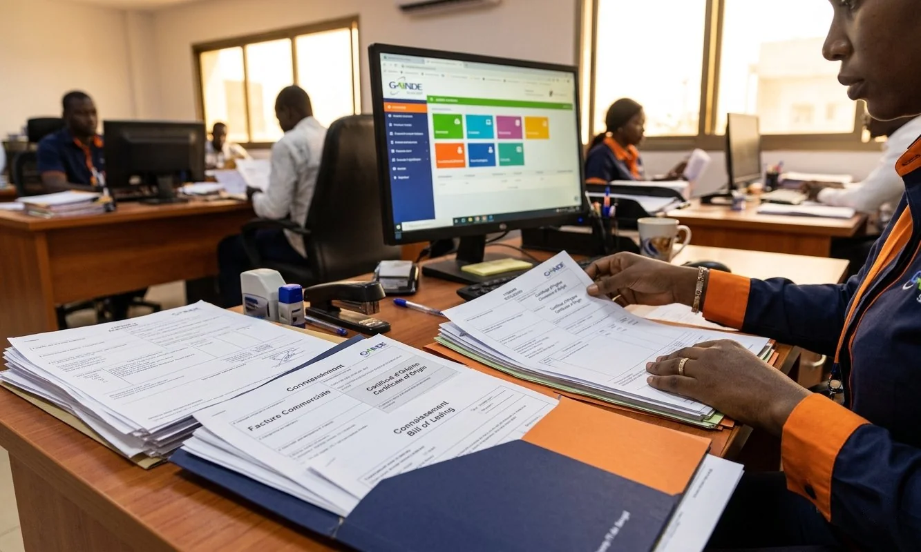 Documents import export Sénégal