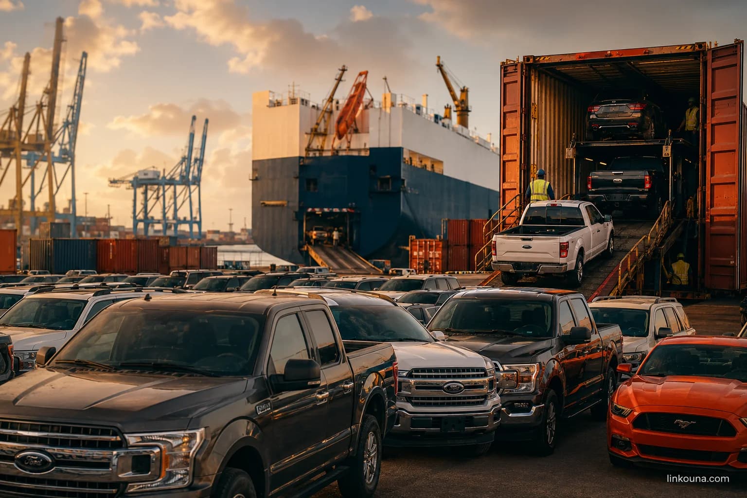 Importer une voiture des USA au Sénégal