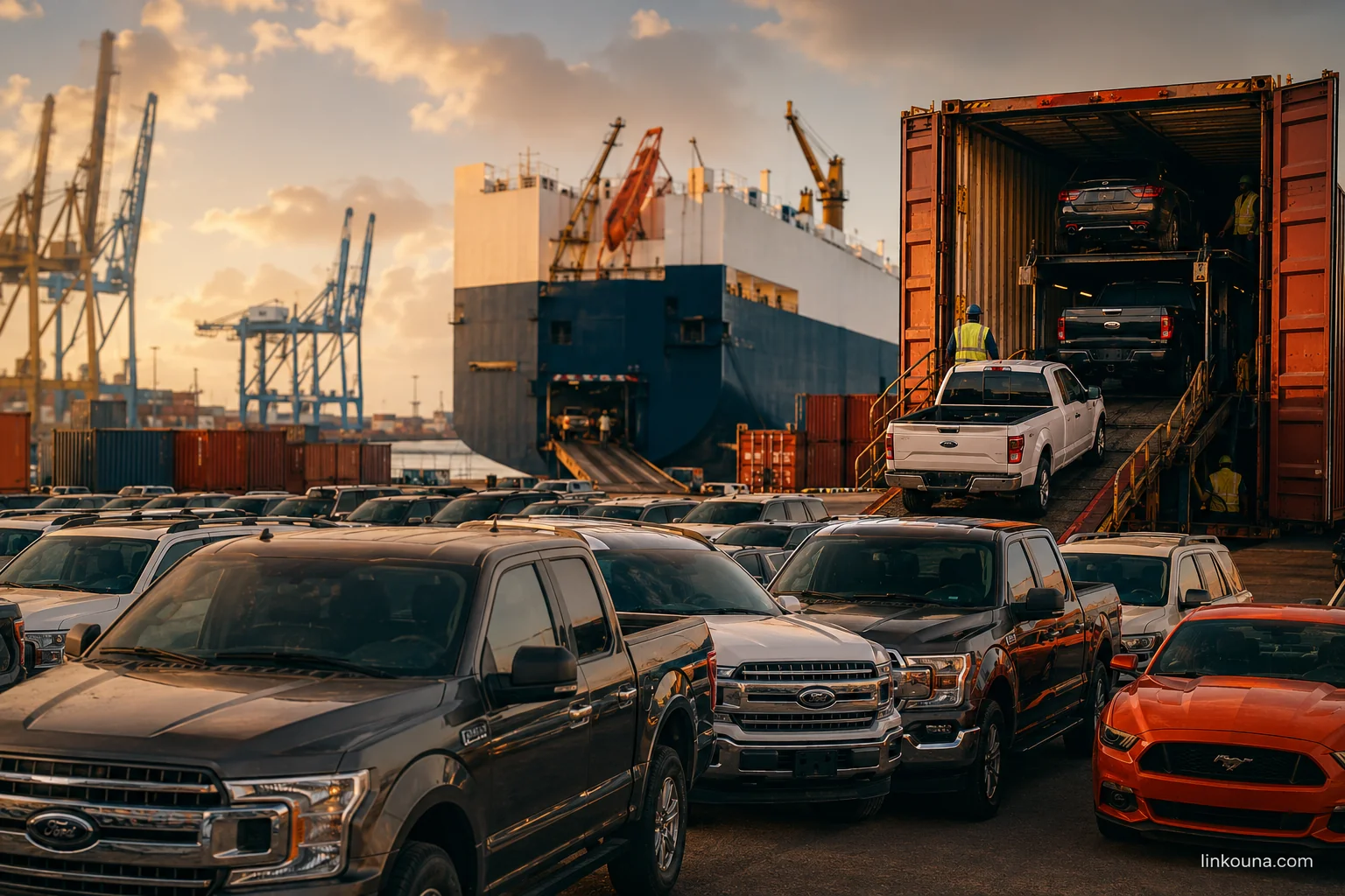 Importer une voiture des USA au Sénégal